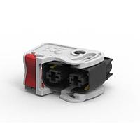 AMP Connectors - TE Connectivity 1801655-1 ຕູ້ຕໍ່ຕ່າງໆລົດຍນຕະຫລາດ RCPT HSG ASSY, 8MM, 2 ທາງປົກກັນສີ, CPA