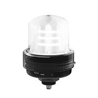 Banner Engineering K100B-BLWQ ໄຟສະແດງວັນທີ່ມີສີມອງເຫັນ K100 Basic Daylight Visible Beacon: ຕົວຊີ້ວັນທີ່ 1-ສີ; 12-48 V dc; ໂປລີຄາບໂກເມີ; IP66; ສີຂາວ; 5-ຂາ M12 Integral QD