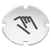 SIEMENS 3SB29014QK ເພີ່ມປ້າຍ, ການດຳເນີນງານດ້ວຍມື INSC LABEL F.  3SB2 FLAT/ILL. PB MAN OP