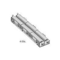 Keystone Electronics 205 ຖານຖ້ວມແບດເຕີຣີ D ALUM Battery HOLDER