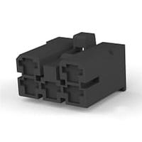 AMP Connectors - TE Connectivity 171806-2 ກອງປະກອບ 5P PLUG HOUSING F-F ສີດຳ