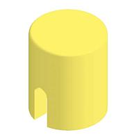 Diptronics KTSC-62Y ຝາກົງ, ກົງກົງ 6X6 RND YEL CAP