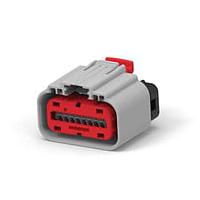 AMP Connectors - TE Connectivity 2203663-6 ຕົວເຊື່ອມຕໍ່ລົດ 2X9 ປະກອບປຸກປະກອບປຸກປະກອບ KEY B