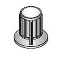 Eagle Plastic Devices 450-2401-GR ປຸ່ມດ້ວຍຕົວຊີ້ວັດ/ເລືອກສີດຳ D-Shaft.79D X .67H