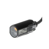 OMRON E3FA-LN12 2M ເຊັນເຊີ Photoelectric ທີ່ມີເຄື່ອງຂະຫຍາຍສຽງໃນຕົວ (200 mm, background suppression, plastic, NPN)