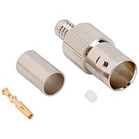 Amphenol RF 031-70573-12G ຕົວເຊື່ອມສາຍ BNC Str Cr Jk B4505R 75 Ohm 12G Opt