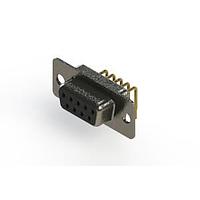 EDAC 622-M09-360-BN1 ຕົວເຊື່ອມ D-Sub - ຄວາມໜາ້ຄວາມຖືກມາດຕະຖານ EDAC ມຸມຂວາ ຕົວເຊື່ອມ D-Sub