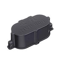 AMP Connectors - TE Connectivity 9-2208101-1 ເຄື່ອງສົມບັດ PROTEC. COVER 8MM HV,3POS PINHEADER