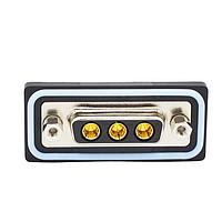 NorComp CDFV3W3213L451 ຕູ້ຕິດຕໍ່ D-Sub ປະສົມ 3W3 ຕິດຕົວຢ່າງຕົວຢ່າງ F FL 4-40 boardlock 40Amp