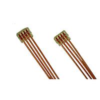 JST Commercial A04XSR04XSR36R254B ການປະກອບ Jumper 10" 04XSR-36S JUMPER ASSEMBLY 1:N