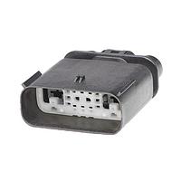 Molex 160079-3003 ຕົວເຊື່ອມ MX150 8W Hyb Bld Assy, Key C, ສີແດງມືດ