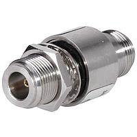 HUBER+SUHNER 3406.17.0027 ອຸປະກອນປ້ອງກັນຟ້າຜ່າຍ GDT N jack(f) ເຖິງ N jack(f), 0-4000MHz
