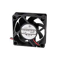 Same Sky (formerly CUI Devices) CFM-6020B-250-368-22 ພັງລົມ DC Axial Fan dc axial fan, 60 mm square, 20 mm, 24 Vdc, ball, 5000 RPM, 19.05 CFM, TS/PWM