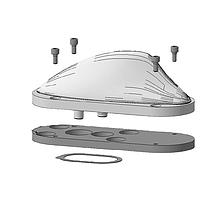 HUBER+SUHNER 9091.99.0189 ຈາວອແດບເຕີ 12 mm ຈາວອແດບເຕີອະນເທນນາ