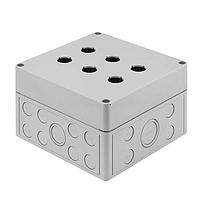 EAO 704.945.5 ກ້ອງປ່ຽນສະຫນັບ / ປົກຄຸມສະຫນັບ ENCLOSURE 22.5mm W-182mm H-110mm ສີເທາ