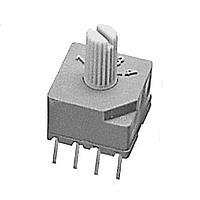 Nidec Components S-2150W ສະຫນັບສະຫນູນການສະເລກເຕີຣີດິບ 1ຂາ,4ຕໍ່,ບໍ່ສັ້ນ,ປັບດ້ານເທິງ,ປຸ່ມ