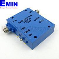 FairviewMicrowave SR0110 SMA PIN Diode Switch SP1T (50 Ohm, 100MHz - 1000MHz , +23 dBm, SMA Female)