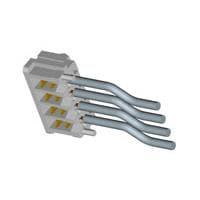 AMP Connectors - TE Connectivity 4-173977-6 ຮູງຮັບ Receptacle CT CONN MT REC ASSY 6P ເຫຼືອງ