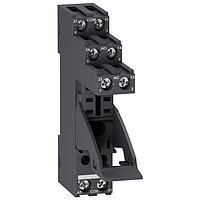 SCHNEIDER RGZE1S48M ປຸ່ມຕິດຕັ້ງແລະອຸປະກອນ SOCKET 250VAC 10A ສຳລັບ RXG2 RELAY