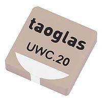 Taoglas UWC.20 ເຄື່ອງຮັບສະຫນອງປະສົບກັບ Passive Antenna Accura UWB UWC.20 3-5GHz & 6-9GHz Ultra Wideband (UWB) SMD Chip Antenna