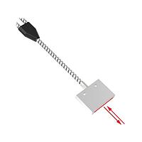 Banner Engineering BR2.53S ອຸປະກອນຈັດການເສັ້ນໃບແກ້ວ Glass Fiber; Diffuse Mode 38.1 mm x 0.25 mm Array Bundle; Stainless Steel Sheathing; 0.91 m ຍາວ; 51 mm x 38 mm Rectangle Sensing Tip