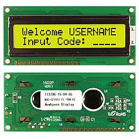 Newhaven Display NHD-0216PZ-FL-YBW-PC ມູດູນຈະລະບົບຕົວອັກສອນ LCD STN- Y/G Transfl 80.0 x 36.0