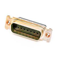 Cinch DACE15P ປລັກ DSUB 15 M CRIMP CLIN G ZINC