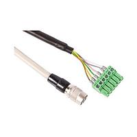 Basler 2200000327 ສາຍສະໄຟ Vision Power Cable Basler SLP Cable, HRS 6p/TBL-L, P, 3 m - I/O / Power Cables