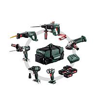 METABO COMBO SET 6.1 ເຄື່ອງໄຮ້ສາຍໃນຊຸດ (SB 18 LTX + KHA 18 LTX + W 18 LTX 125 QUICK + ASE 18 LTX + SSW 18 LTX 300 BL + ULA)