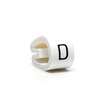 AMP Connectors - TE Connectivity EC1240-000 ປ້າຍຊື່ແລະຕິດຕັ້ງສາຍໄຟ Z-Type RMP/RMS Marker ສີດຳ