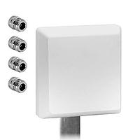 Siretta OSCAR65/X/NTYPE-F/S/S/33 ອານເຕນນອກບ້ານ 4X4 MIMO 600-8000 MHZ ພາເນວອານເຕນສ໌ ສໍາລັບ 5G, LTE, ISM & WI-FI 7 ມີຂໍ້ຕໍ່ N-TYPE ແມ່ຍິງ