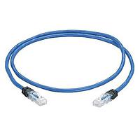 Panduit UPRBU40 ສາຍສື່ມຕໍ່ Cat 6 Zone, Cat 6 UTP Solid Riser ສີຟ້າ Ca