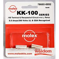 Molex 76650-0092 ຊຸດຕິດຕໍ່ KK-100 ຊຸດຕິດຕໍ່ Recep ແລະ term 8Ckt