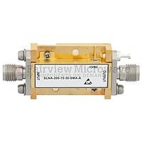 Fairview SLNA-200-15-30-SMA-A 3 dB NF, 500 MHz to 20 GHz, Low Noise Broadband Amplifier with 14 dBm, 15 dB Gain and SMA