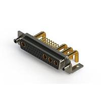 EDAC 630-36W4250-4NE ຕູ້ຕິດຕໍ່ D-Sub ປະສົມມຸມຂວາ ຕູ້ຕິດຕໍ່ພະລັງງານ Combo D-Sub