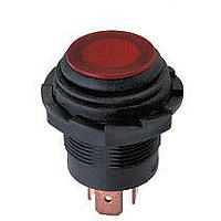 CW Industries GPB553B2L01BR ປຸ່ມກົດສະຫນອງ OFF-ON ປຸ່ມ LED IP65
