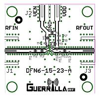 Guerrilla RF GRF2201-EVB ບົດປະເມີນເຄື່ອງຂະຫນາດ RF Amplifier ສໍາລັບ GRF2201