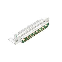HARTING 09694009214 Mixed Contact D-Sub Connectors 8W8 MA ANG_40A_S4_bracket 6,3 mm_no clip