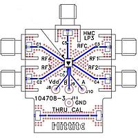 Analog Devices EV1HMC344ALP3 ບົດປະກອບບອດວິເຄາະສະຫນອງ RF Switch