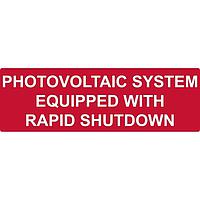 HellermannTyton 596-00474 ປ້າຍພະລັງງານແດດ PV SYS EQUIP RAPID SD 50/RL