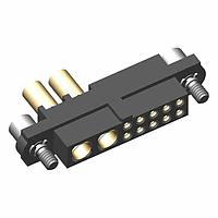 Harwin M80-4D11005F2-02-327-00-000 ຕົວເຊື່ອມພະລັງງານຫນັກ 10+2 ຕໍ່ຕົວ ຍິງ 22AWG+16AWG ຊຸດຕົວເຊື່ອມສາຍ, ນັກຍຶດສະແກຣວ