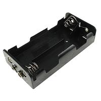 Eagle Plastic Devices 12BH242B-GR ຖານຖ້ວມແບດເຕີຣີ 4 C ມີການຍຶດດ້ວຍການກົດ