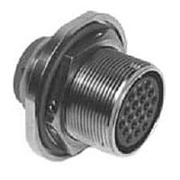 Amphenol Aerospace MS3454W12-5S ປຸ່ມຢືດ 1P Jam Nut Skt Recpt Sz 12 MIL-DTL-5015