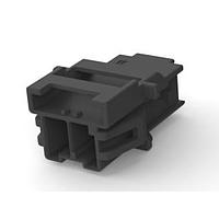 AMP Connectors - TE Connectivity 1-2232263-1 ກອງປົກກະຕິ 1x2 cap Hsng panel mount Key A Black