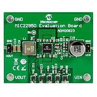 Microchip Technology ADM00823 ຕົວຄວບຄຸມແຮງໂຮງ - ຕົວຄວບຄຸມສະຫນັກ MIC22950 10A Synch Buck Reg Eval Board