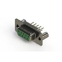 EDAC 628-M09-221-GT3 ຕົວເຊື່ອມ D-Sub - ຕົວເຊື່ອມ D-Sub ປະເພດຄວາມໜາແຮງມາດຕະຖານ ແບບຕັ້ງຕົວຢ່າງຕັດຈັດ