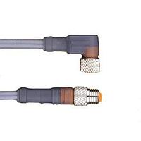 Alpha Wire GR04HR101 SL357 ເສັ້ນສາຍເຊນເຊີ / ເສັ້ນສາຍອັກຊັວເຕີ M8F STR ໄປ M8M STR 4POL