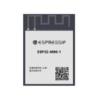 Espressif Systems ESP32-MINI-1-N4 ໂມດູນ Multiprotocol ໂມດູນ SMD, ESP32-U4WDH ມີໄຟແລດ 4 MB ໃນຕົວ, ສາຍອານເຕນນາ PCB