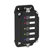 Banner Engineering LCA130T5KQ ຕົວຄວບຄຸມທັດສະເຊີດ Tower Lights IO-Link Touch Controller, 5-Output Wireless 900MHz, 18-30 VDC, 5-Touch Cntrl Mod