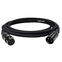 Io Audio Technologies IO-XLR3-25-X ສາຍສຽງ Audio Cable Premium 3-Pin Ultra Low Noise XLR Cable, Shielded, ຜູ້ຍິງເຖິງຜູ້ຊາຍ, 25 ຟຸດ